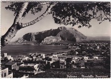 MONDELLO - PALERMO - PANORAMA - VIAGG. 1954 -91958-