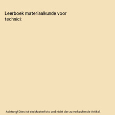 Leerboek materiaalkunde voor