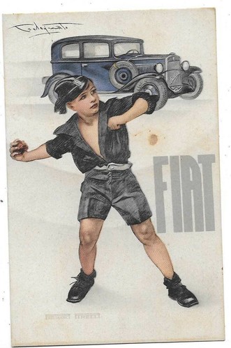 Fiat balilla che scaglia un - fiat,