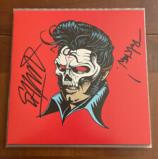 SALMO HELLVISBACK LP Autografato BLUE 888751967618 MAI SUONATO RARO Vinile