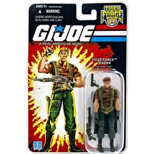 FIGURINA SELCE TIGER FORCE LEADER G.I. JOE IMBALLO ORIGINALE 2007 HASBRO GI GIOCATTOLO COBRA MILITARE