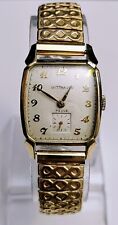 1950s Wittnauer Revue Men's Swiss Movement Gold Filled Wrist Watch