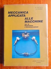 INGEGNERIA MECCANICA APPLICATA ALLE MACCHINE V.3 SERVOMECCANISMI JACAZIO PIOMBO