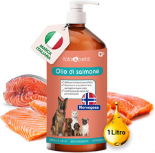 Olio Di Salmone per Cani E