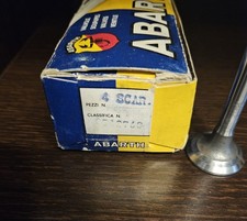 4 valvole Scarico Abarth fiat 127 originali introvabili 