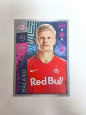Figurina Toppa Champions League 2019/20 Erling Haaland #419 Nuova