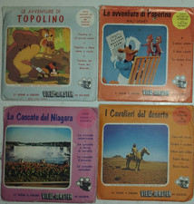 6 DISCHETTI PER VIEW MASTER TRA LA FINE DEGLI ANNI 40 E ANNI 60 - 1 A SCELTA