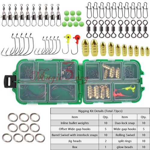 Set accessori pesca - 72, pz/set
