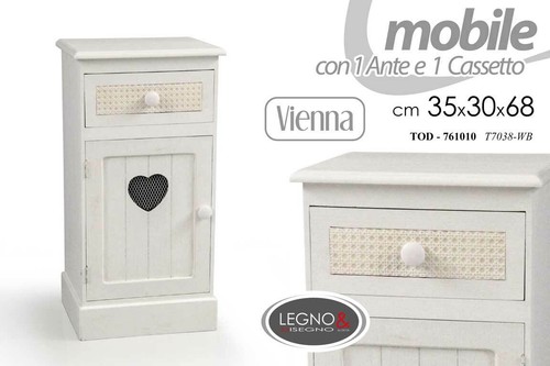 Mobile comodino vienna - comodino,