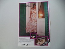 advertising Pubblicità 1977 MACCHINA PER CUCIRE SINGER FUTURA