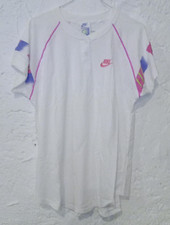 NIKE CHALLENGE COURT AGASSI VINTAGE Woman Tennis Maglia+Gonna Shirt+Skirt S Rare