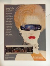 Autoradio Pioneer 1987 Pubblicità Stampa Vintage 8x11 Pollici Decorazione Parete