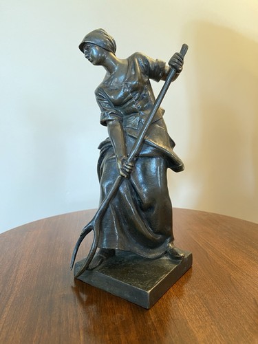 Antica statua bronzo - in,