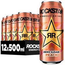 Rockstar Energy Drink Peach