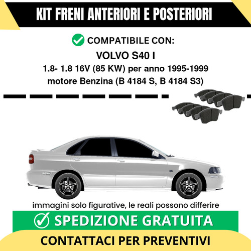 Pastiglie freno ant post - pastiglie,