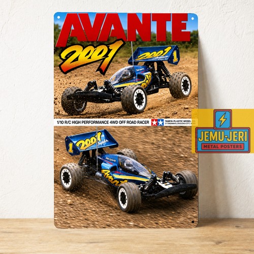 Poster metallo tamiya - in,