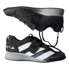 Scarpe da sollevamento pesi Adidas Adipower 3 da uomo taglia 9 allenamento forza AGY8923