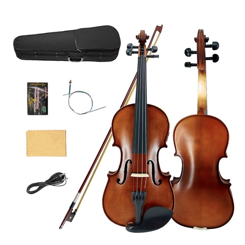Violino elettrico acustico