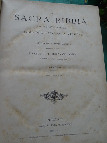 Sacra bibbia antico nuovo - e,