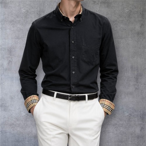 Burberry london camicia - camicia, uomo