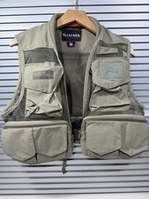 Gilet da Pesca Tributario Simms - Colore Marrone - Taglia Media