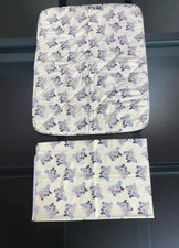 CALEFFI TRAPUNTINO E LENZUOLO PER CULLA O LETTINO GIALLO CON DISEGNI DISNEY BABY