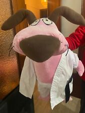 peluche chien courage grand