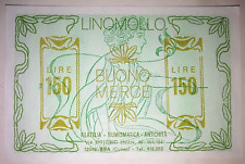 BRA - NEGOZIO FILATELIA NUMISMATICA LINOMOLLO - BUONO MERCE L. 150 - 1978