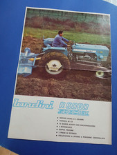 PUBBLICITA'  1969 TRATTORE TRATTRICI LANDINI R 6000 SPECIAL ADVERT WERBUNG