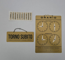Cartello ORARIO regolabile