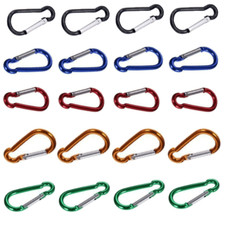 20 Moschettone a pera fibbia