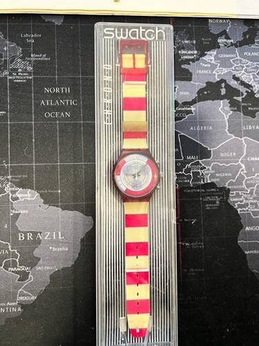 Swatch chrono scr100 navy - chrono,