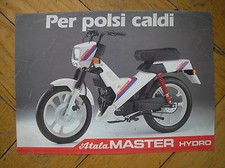 ATALA MASTER HYDRO CICLOMOTORE SCHEDA TECNICA SALES BROCHURE PROSPECTUS