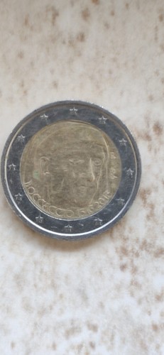 Moneta due euro boccaccio - da,
