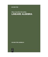 Lineare Algebra, Hans-Joachim