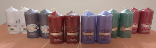 Candele colonna profumate - colonna,