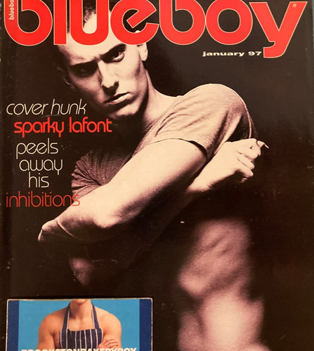 Vintage blueboy magazine jan - blueboy,