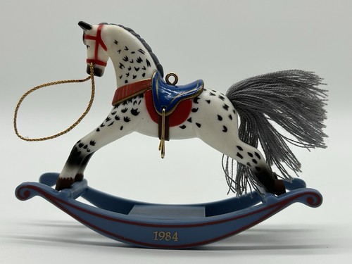 Ornamento cavallo dondolo - cavallo, a