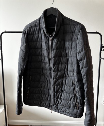 Giacca imbottita lana moncler - giacca,