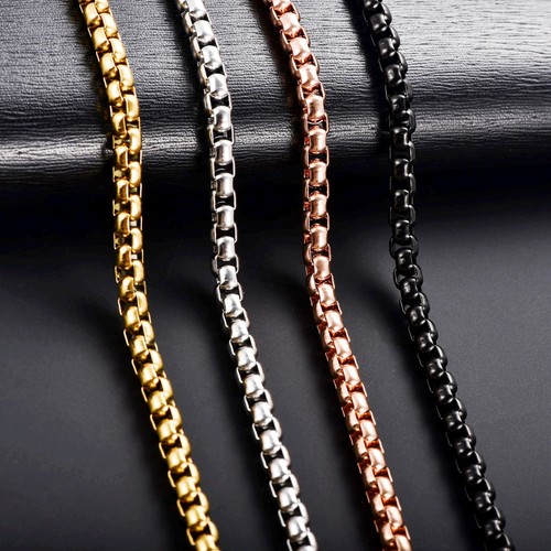 Collana catena scatola - , per