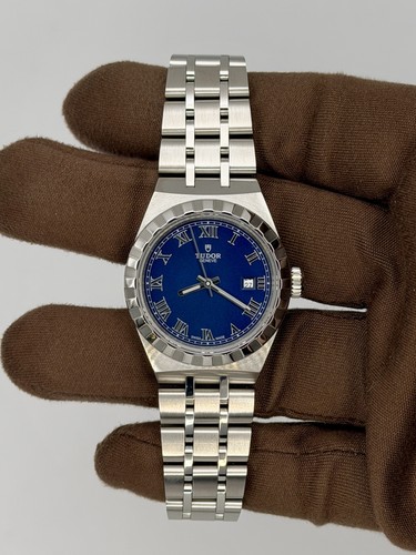 Tudor royal 28mm quadrante blu - tudor,
