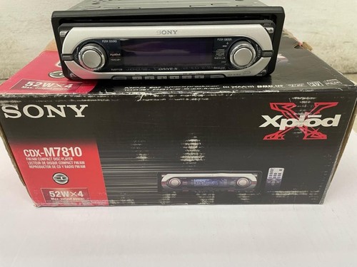 Lettore sony xplod cdx m7810 - lettore, cdx-m7810