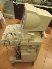 ecografo ALOKA SSD1400 con sonda lineare e sonda Convex   Stampante Sony