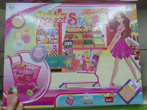 Carrello supermercato set - carrello,