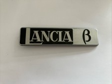 Lancia Beta B Badge Logo