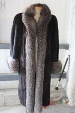 Cappotto di pelliccia visone e