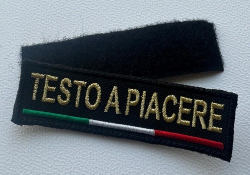 Toppa patch ricamata - toppa,