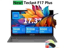Laptop Teclast F17Plus da 17,3 pollici per Intel N95 16GB RAM 512GB SSD Windows