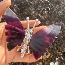 Farfalla fluorite colorata