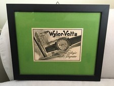 Pubblicità originale orologio Wyler Vetta anni '30